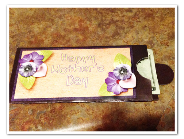 Happy Mothers Day Money Holder