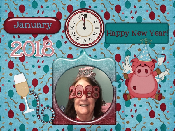 Happy New Year - January 2018 Mini Kit Challenge