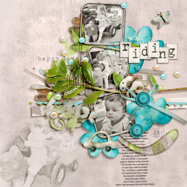 Happy Skies by AnnaBV Designs