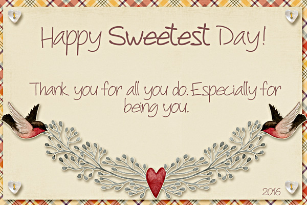 Happy Sweetest Day