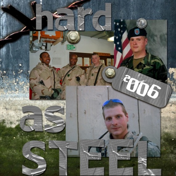 Hard as steel