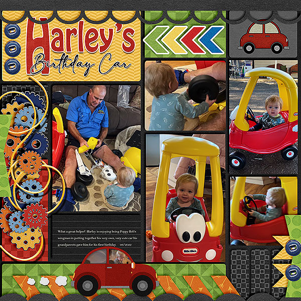 Harley's Birthday Car