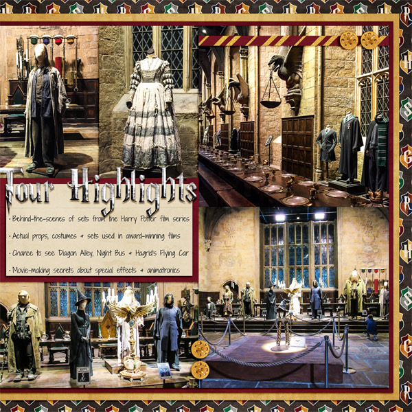 Harry Potter Studios Tour, right side