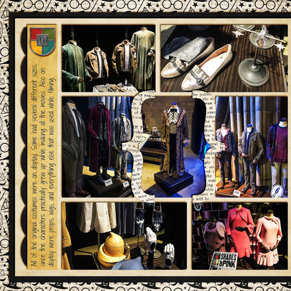 Harry Potter World Tour, Costumes, left side