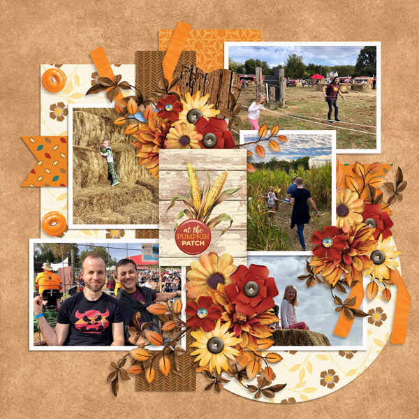 Harvest Hayrides-GingerBread Ladies, Tinci Template