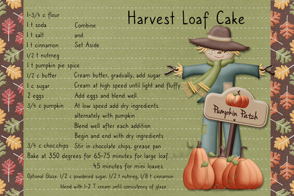 Harvest Loaf Cake