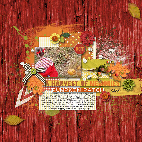 Harvest of Memories, Pumpkin Patch