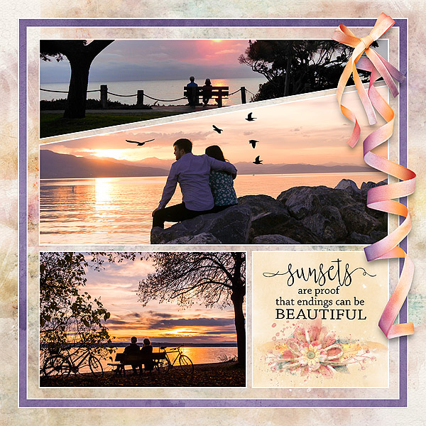 Harvest Sunset II Template Challenge