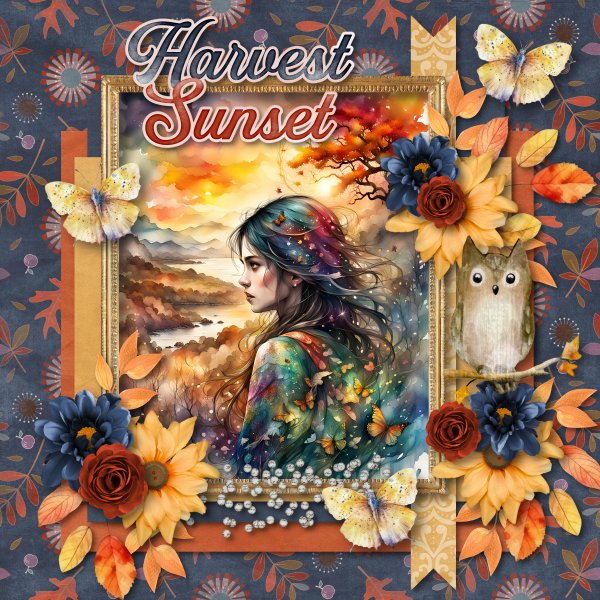 Harvest Sunset