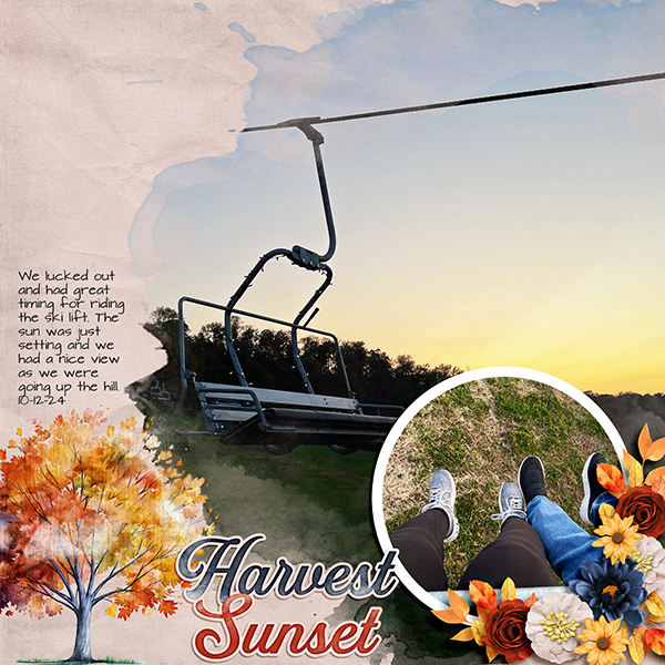 Harvest Sunset