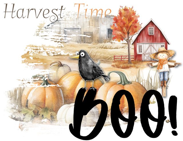 Harvest Time-Boo!