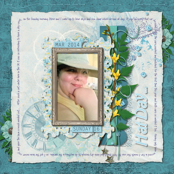 Hat Day... (March Birthstone)