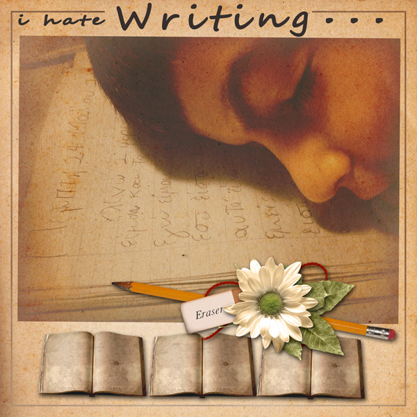 hate writing