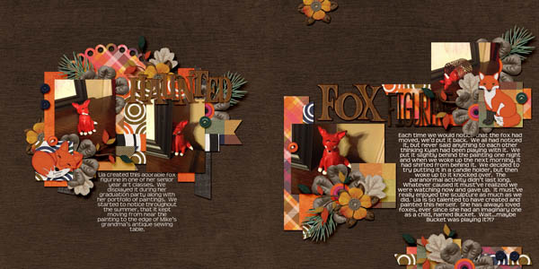Haunted Fox - Double Layout