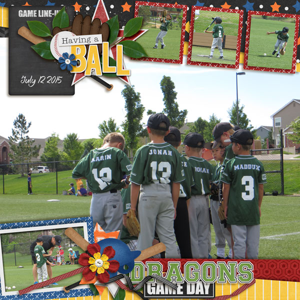 Having a Ball:  Dragons Game Day