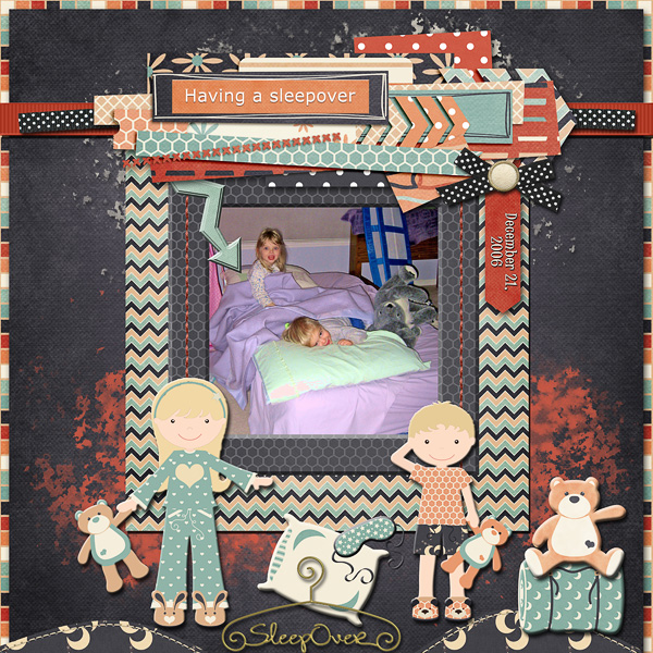 Having a Sleepover