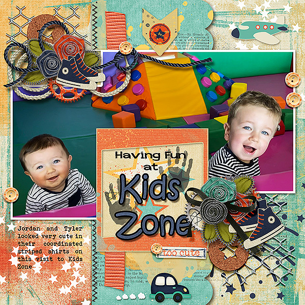 Having Fun at Kid ZOne