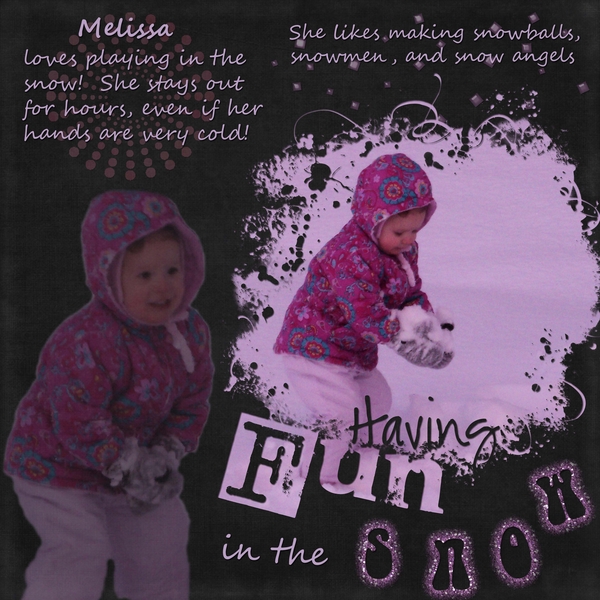 Having Fun in the Snow