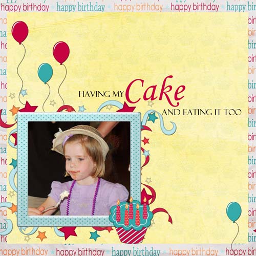 Having my cake and eating it too