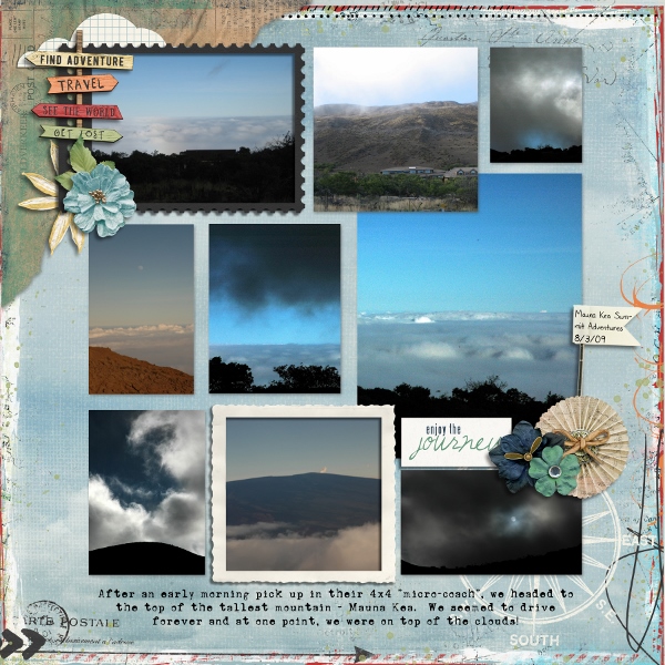Hawaii 2009 Mauna Kea Summit Clouds