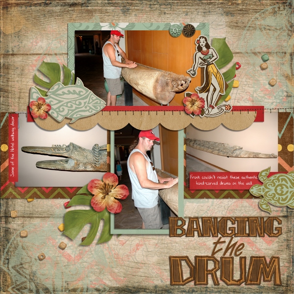 Hawaii Banging the Drum