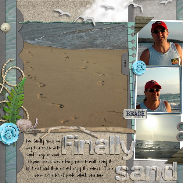 Hawaii Finally Sand