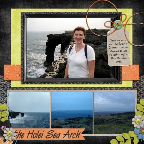 Hawaii Holei Sea Arch