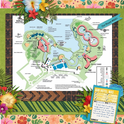 Hawaii Hotel Map