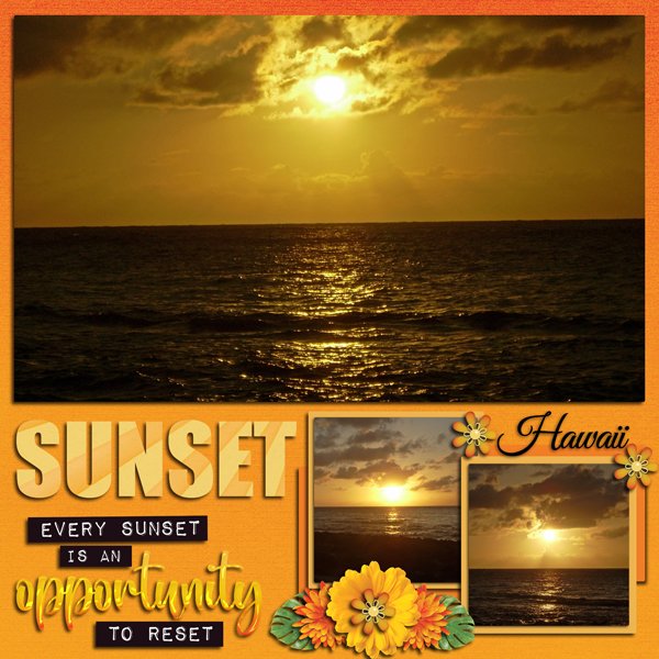 Hawaii Sunset