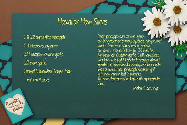 Hawaiian Ham Slices