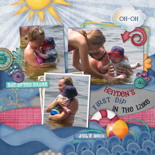 Hayden's 1st Dip