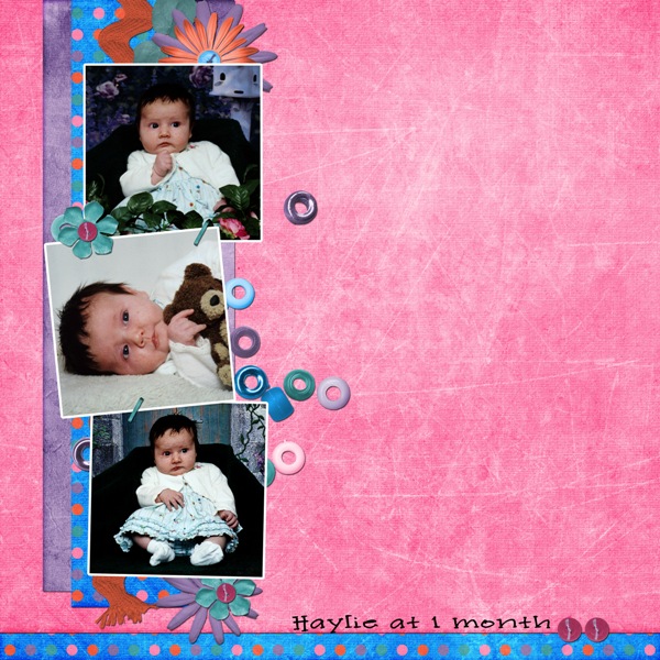 Haylie 1 Month