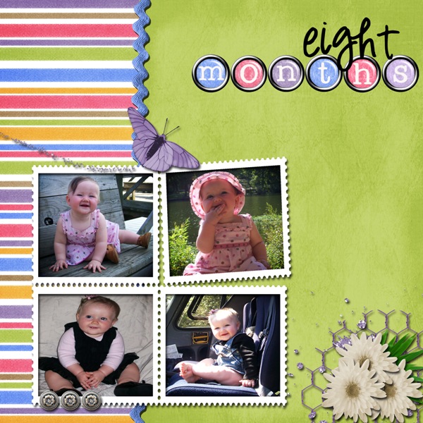 Haylie At 8 Months (Final Assignment for Boot Camp)