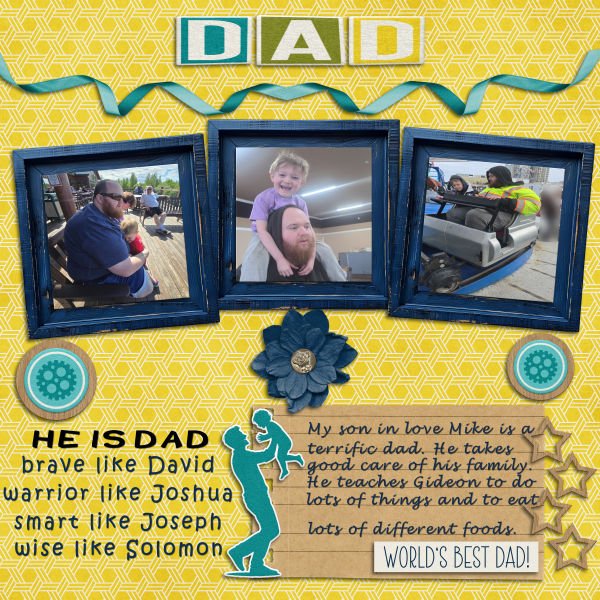 He is Dad