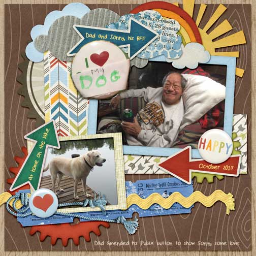 He loves his dog