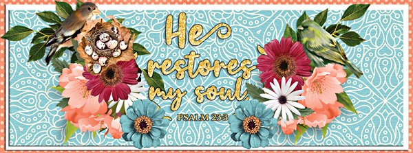 He restores my soul
