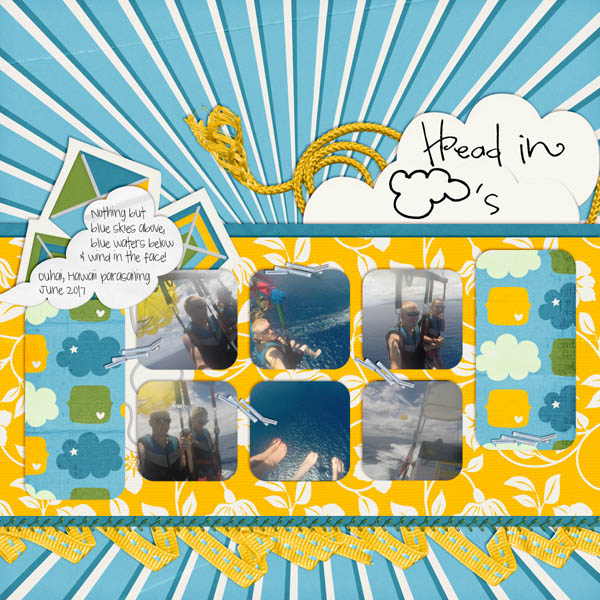 head in the clouds