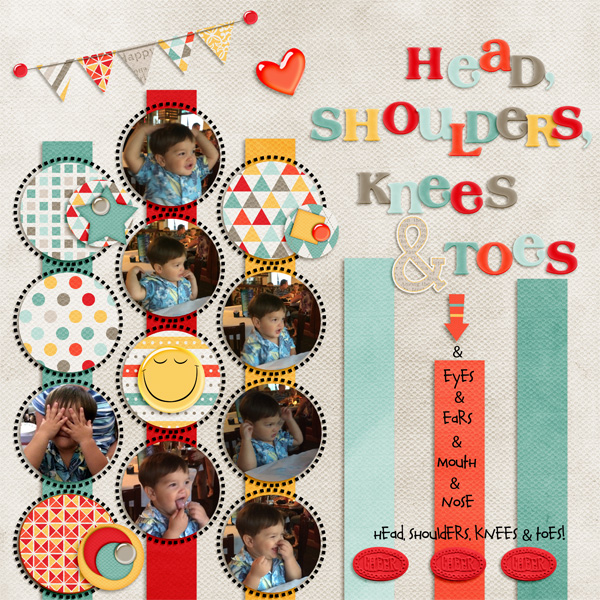 Head, Shoulders, Knees and Toes...