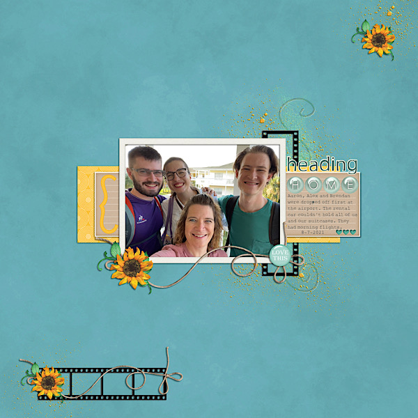Heading Home: August Mojo Summers End Challenge