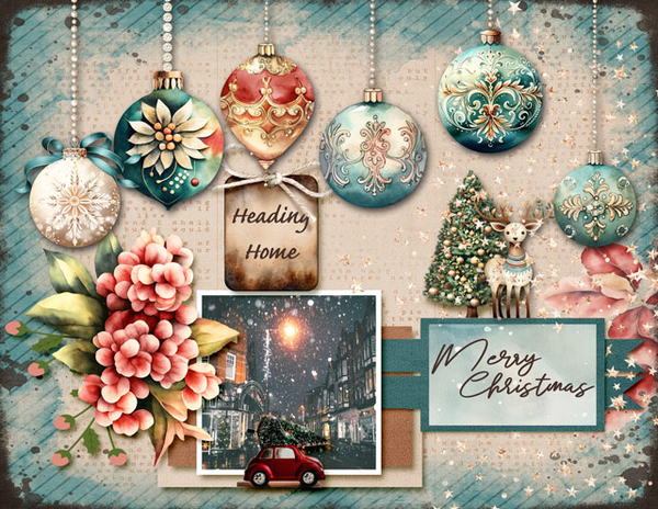 Heading Home - Merry Christmas