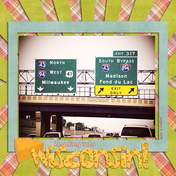 Heading Into Wisconsin!