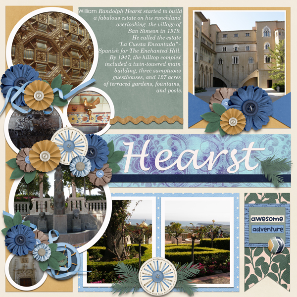 Hearst Castle - Left