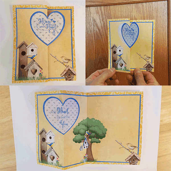 Heart Swing Card