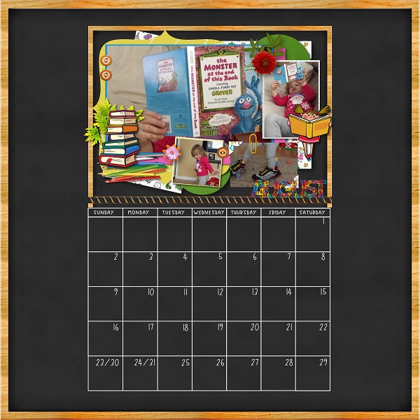 Hello 2020 Calendar - August