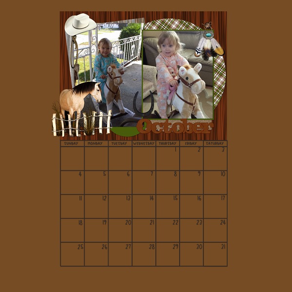 Hello 2020 Calendar - October