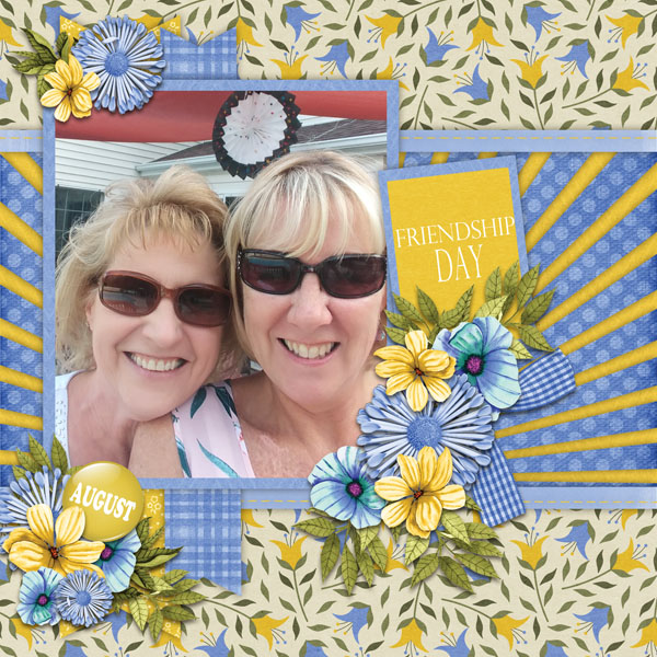Hello August-ScrapbookCrazy