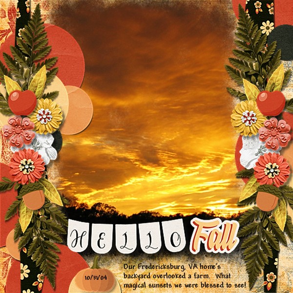 Hello Fall Oct 31, 2004