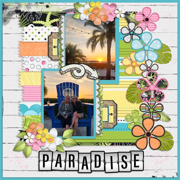 Hello From Paradise-ScrapChat with Stripe It Up Temp #4-Miss Fish.jpg