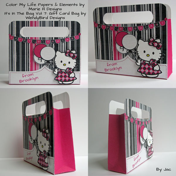 Hello Kitty Gift Card Bag
