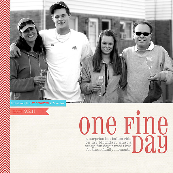 Hello Summer LO: One Fine Day